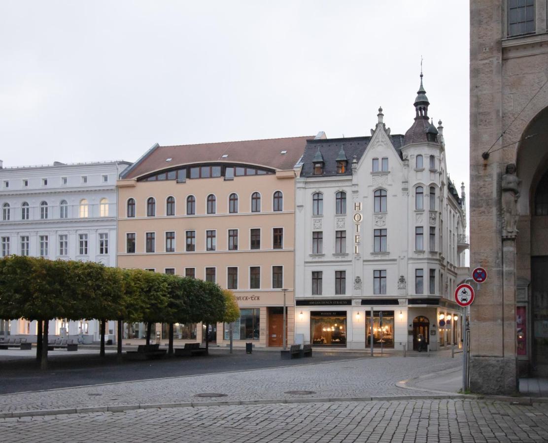 Akzent Hotel Am Goldenen Strauss Gorlitz Exterior photo