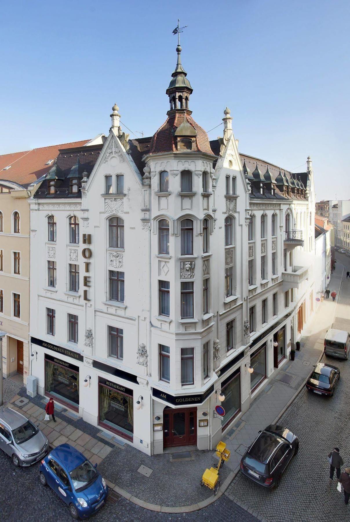 Akzent Hotel Am Goldenen Strauss Gorlitz Exterior photo