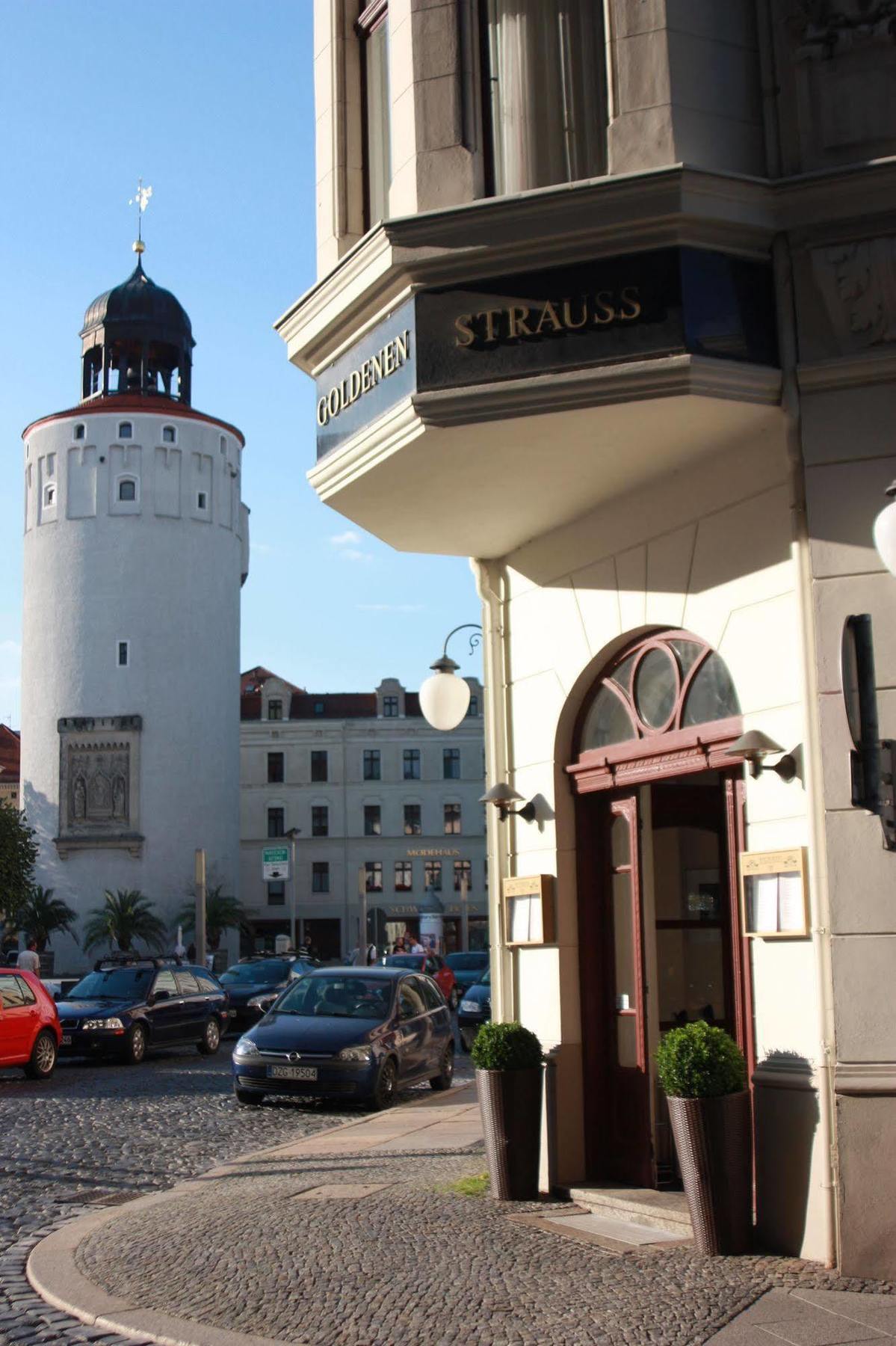 Akzent Hotel Am Goldenen Strauss Gorlitz Exterior photo